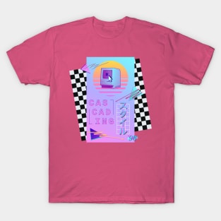 Vaporwave CSS T-Shirt